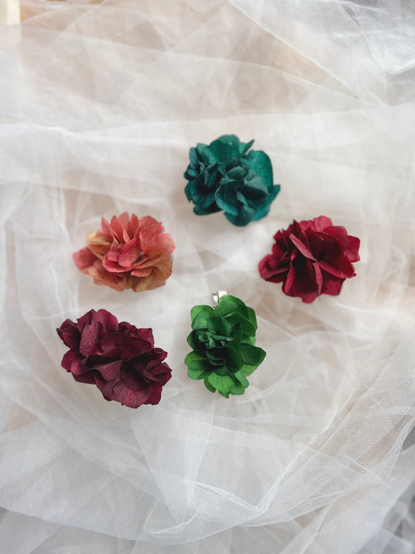 Preserved Hydrangea Sample