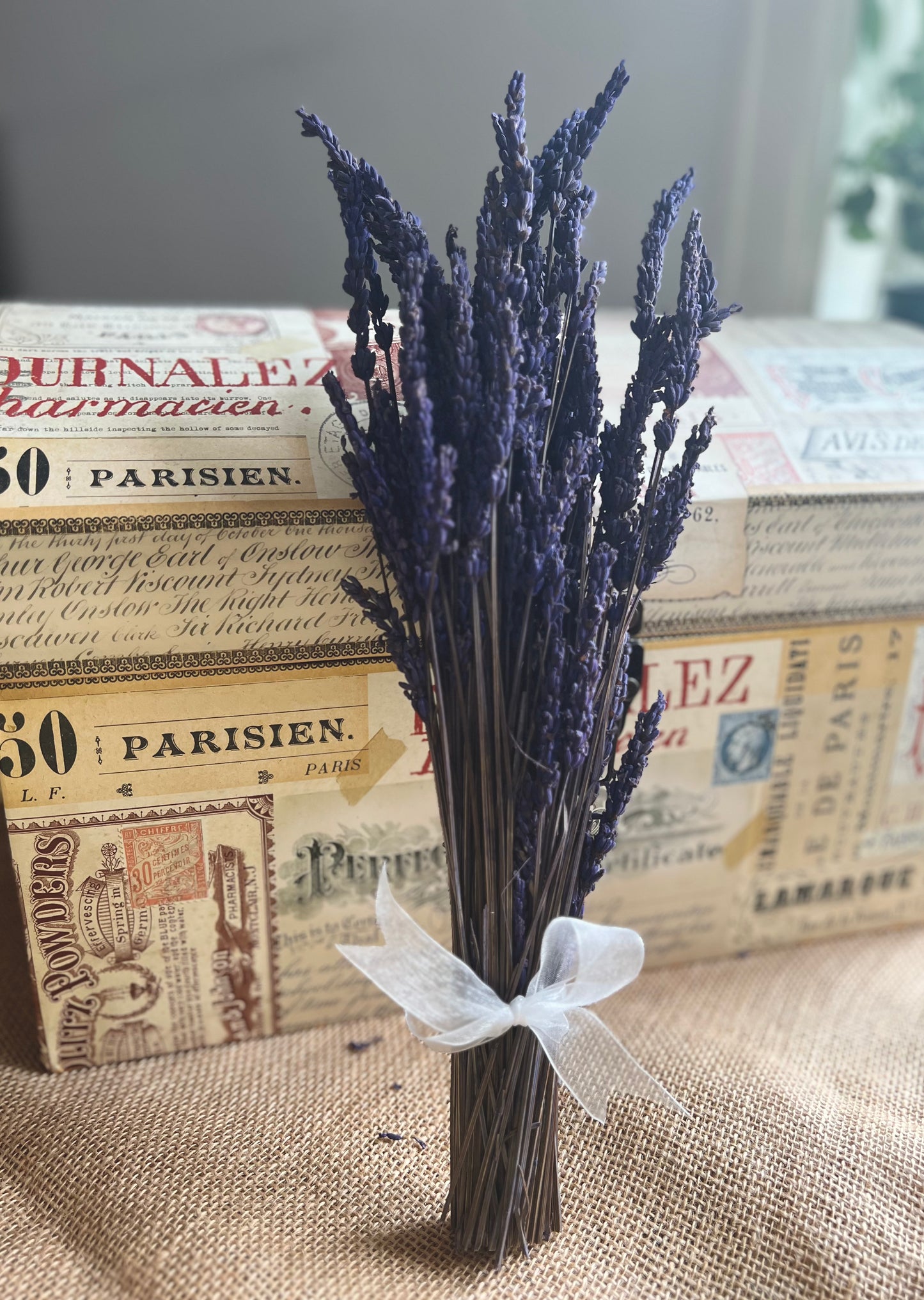 Preserved Scented Real Lavender Bunch